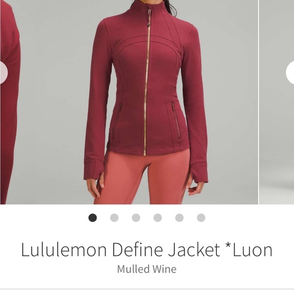 Lululemon Define Jacket - Mulled Wine - Picture 2 of 11